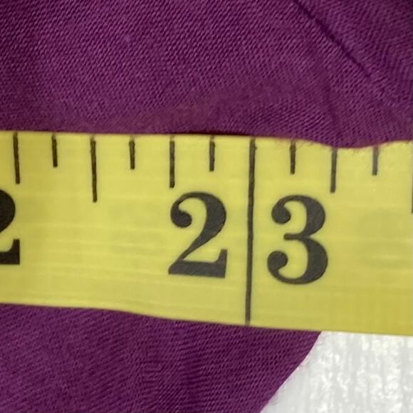 JUST CAVALLI Shirt XL ITALY Graphic Logo Pleat Purple Long Sleeve Button Cotton - Picture 9 of 10